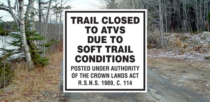 Spring ATV Closure in Effect