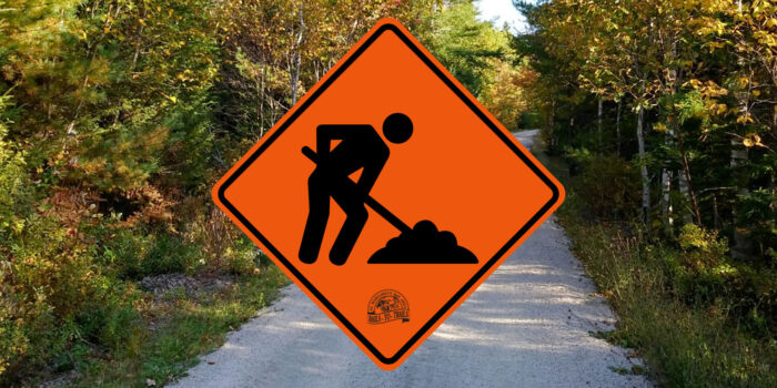 Trail Work in progress